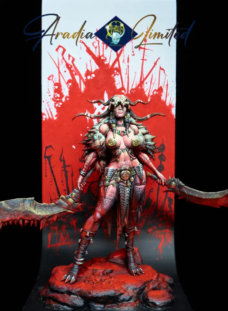 Aradia Classic Dany Predatrix figurine résine à peindre