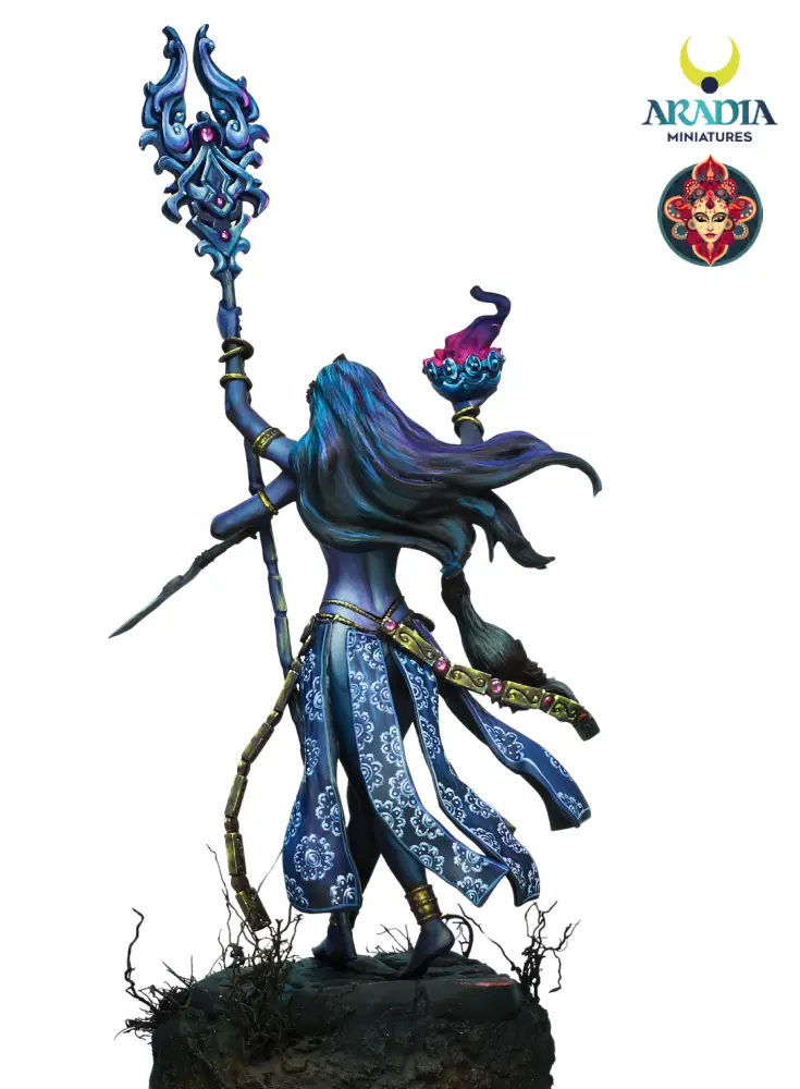 Aradia Minis Kali Yuga Kali figurine résine à peindre