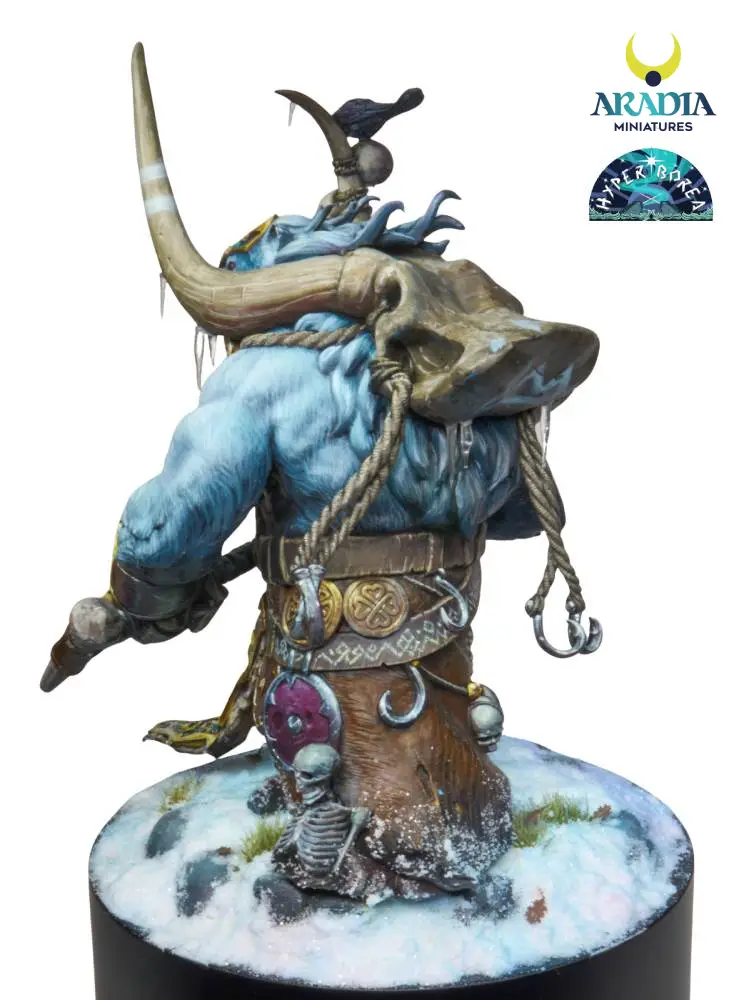 Aradia Minis Hyperborea Björnak figurine en résine à peindre