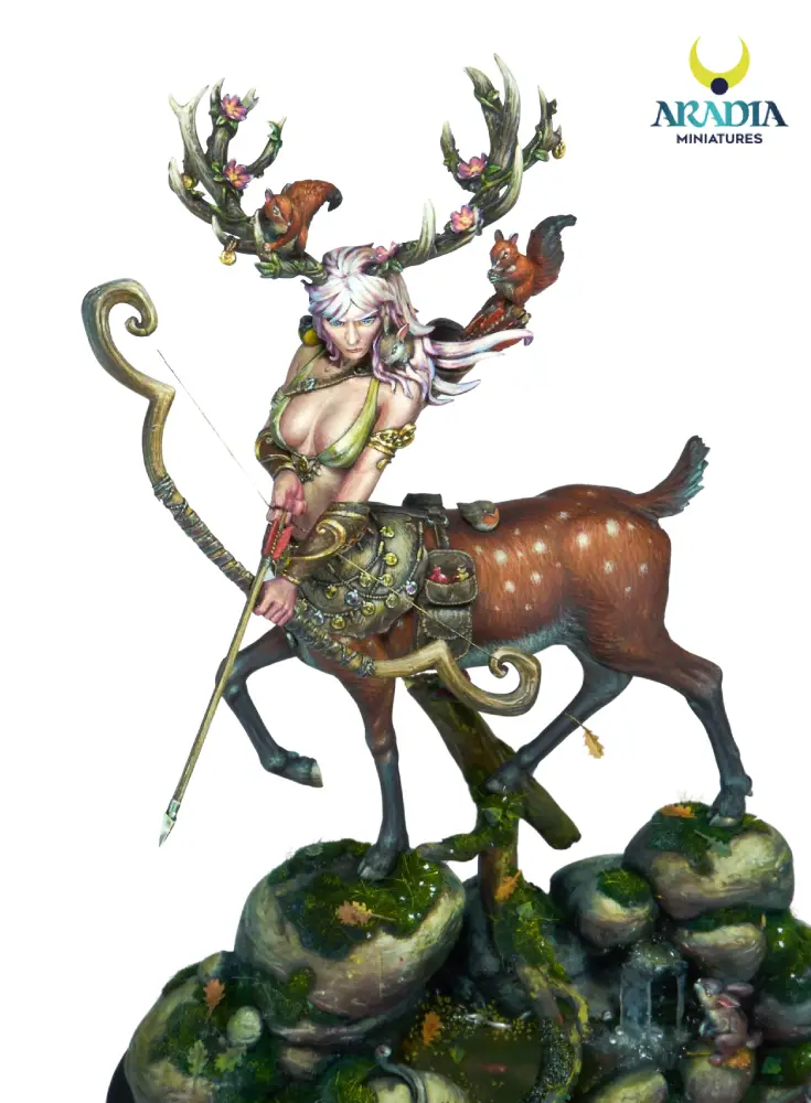 Aradia Classic Fantasy Diana figurine en résine à peindre