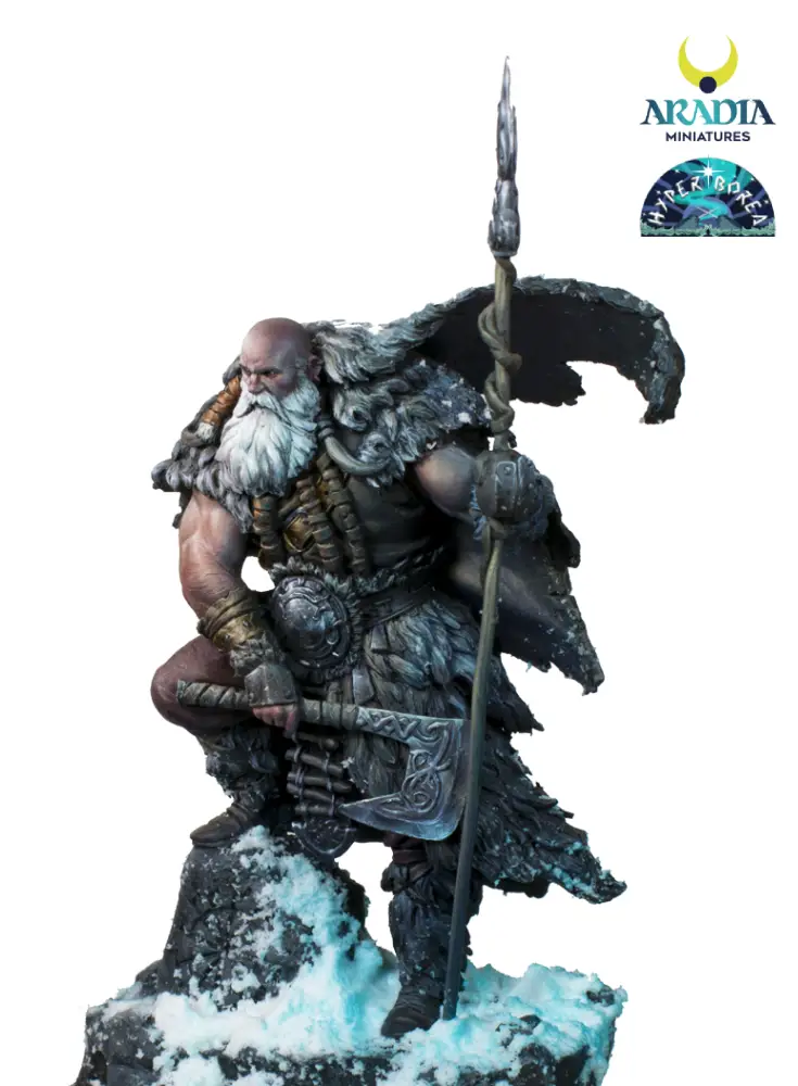 Aradia Hyperborea Imbolc champion Thule figurine résine