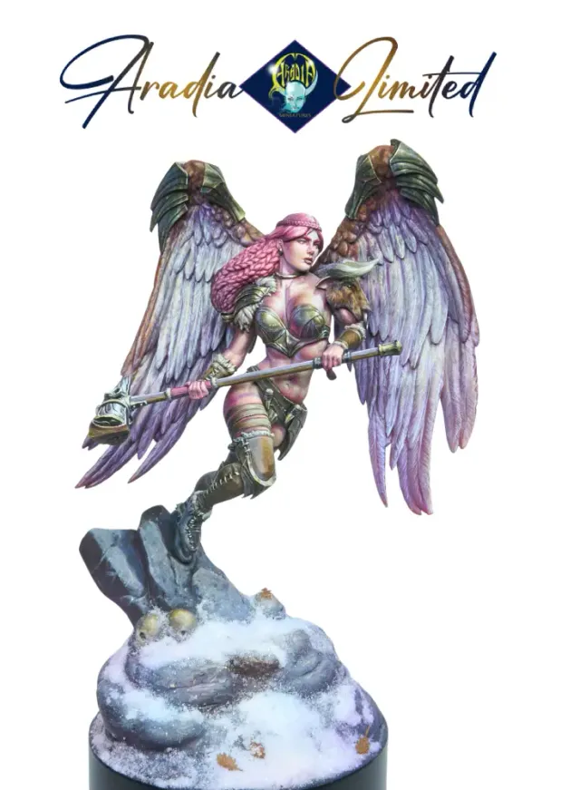 Hyperborea Brynhildr figurine résine valkyrie
