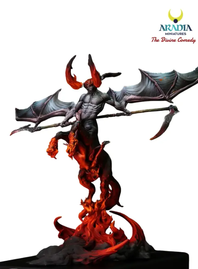 Aradia Minis Dante's Divine Comedy Nessus figurine résine