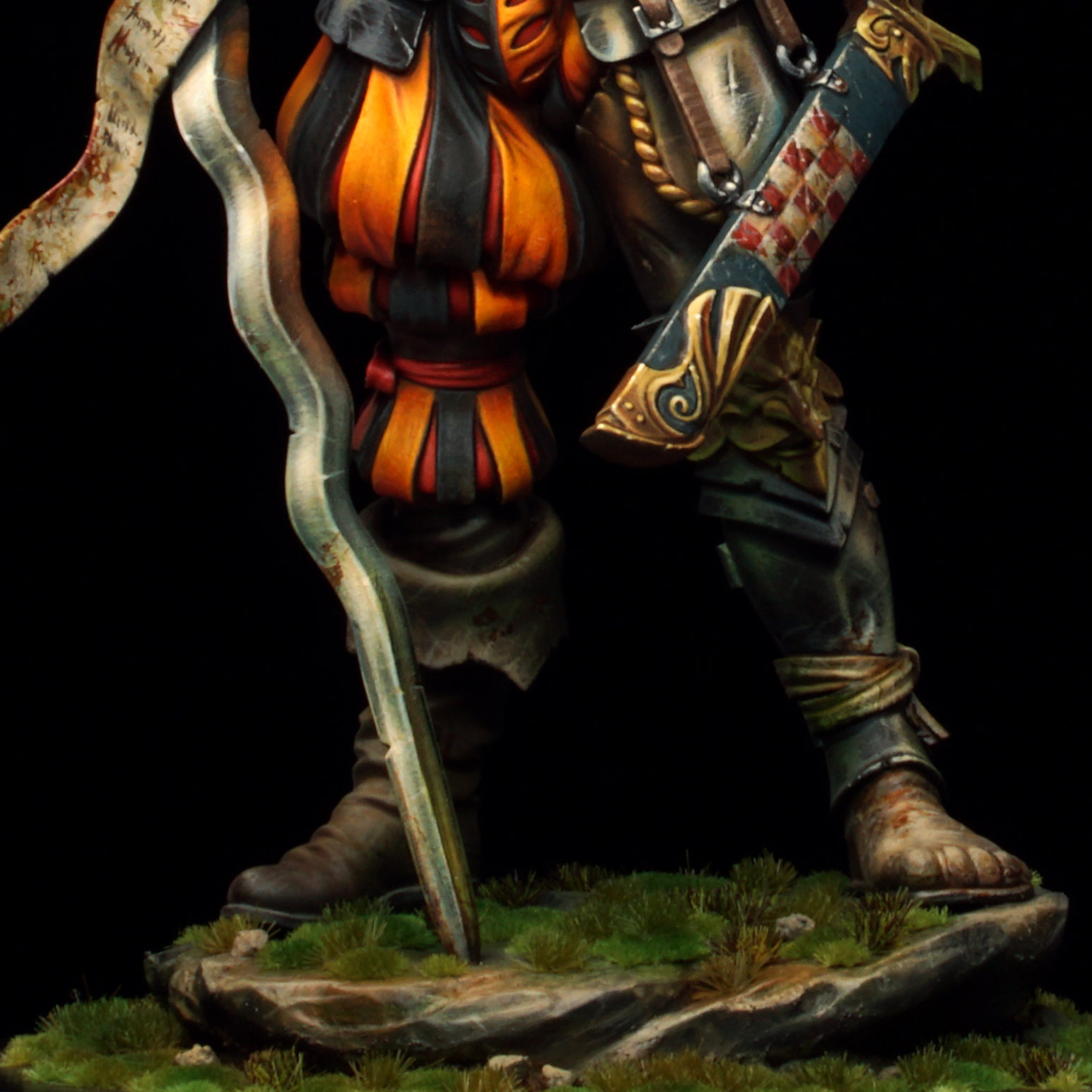 Akelarre 75/80 mm Corwin Lansquenet figurine résine