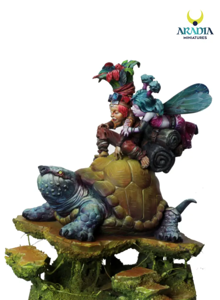 Aradia Minis Classic Sina and Knight figurine résine