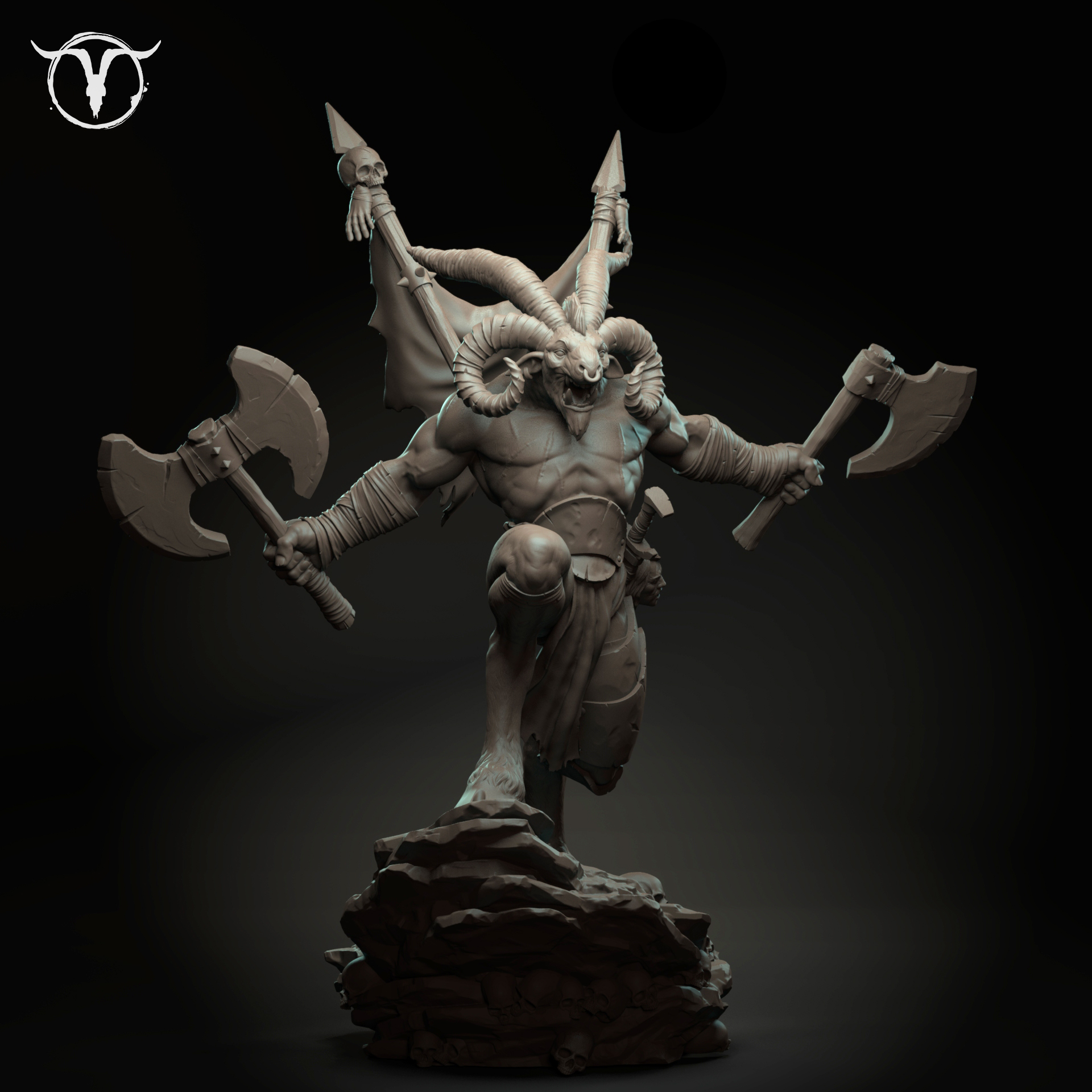 Akelarre 75/80mm Vorgak Elderbeast figurine résine