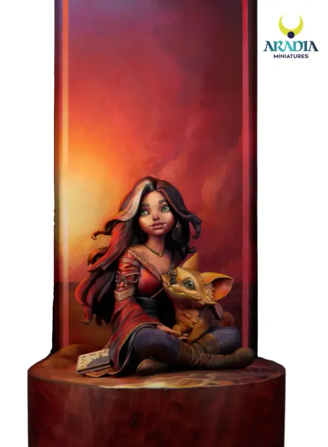 Aradia Classic Fantasy Eiren's Wednesday figurine résine à peindre