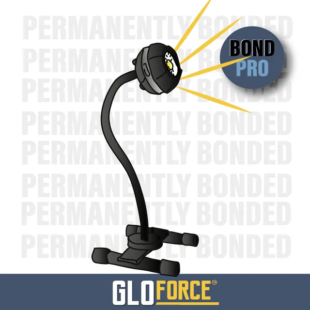 GLOFORCE EYE-LIGHT PRO Kit lampe 1000 lumens bras 450mm peinture