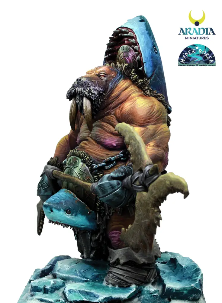 Aradia Minis Hyperborea Fynnar figurine en résine à peindre