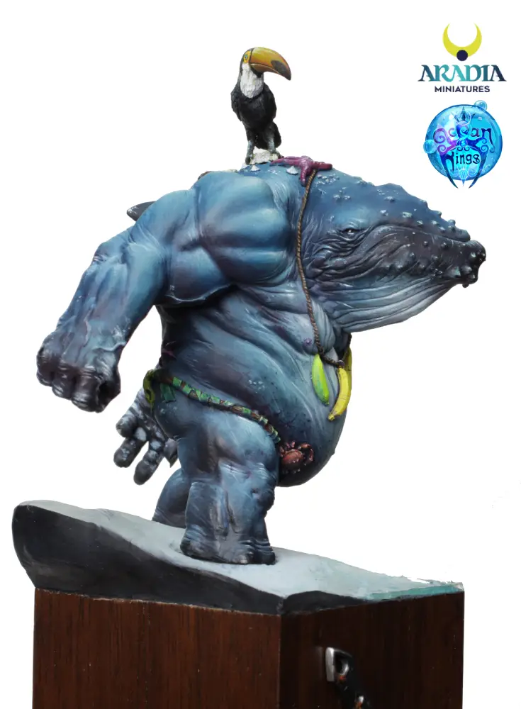 Aradia Ocean Kings Mawhi figurine en résine marine à peindre