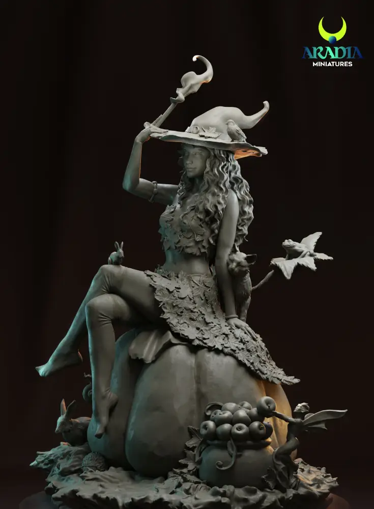 Aradia Classic Fantasy Samhain figurine en résine à peindre
