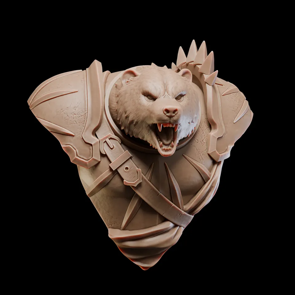 Akelarre Models Busts buste Ursus Ironclad résine