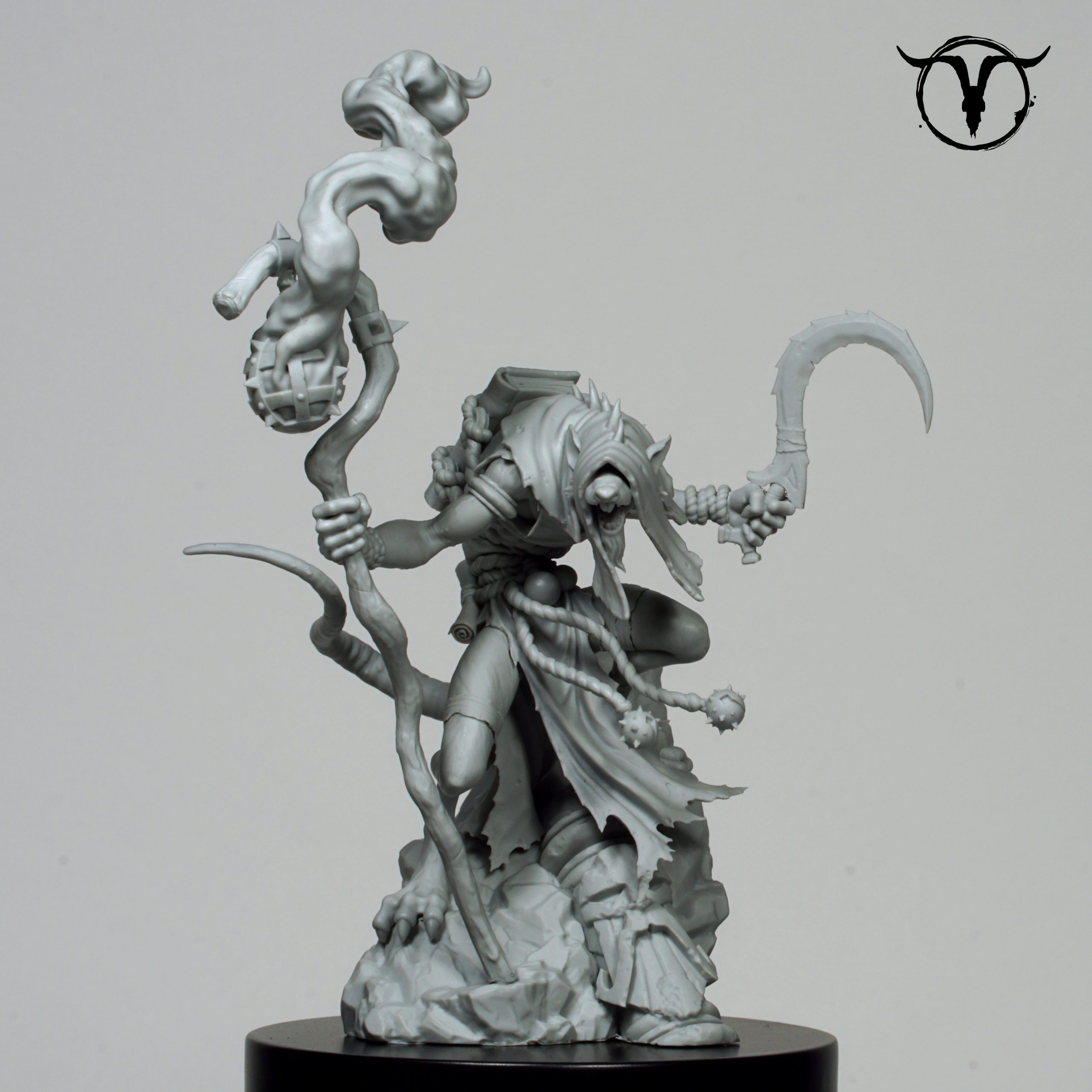 Akelarre 75/80 mm Murktail Nezumi figurine résine normale