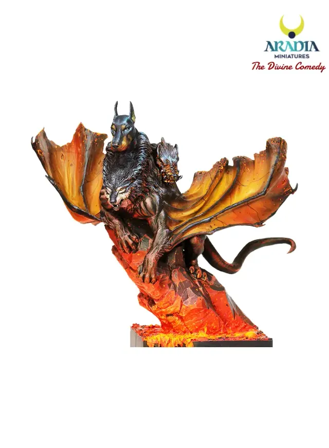 Aradia Minis Dante's Divine Comedy Cerberus figurine résine