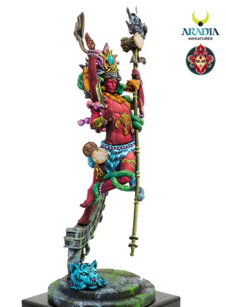 Aradia Minis Kali Yuga Shiva the Destroyer figurine résine à peindre