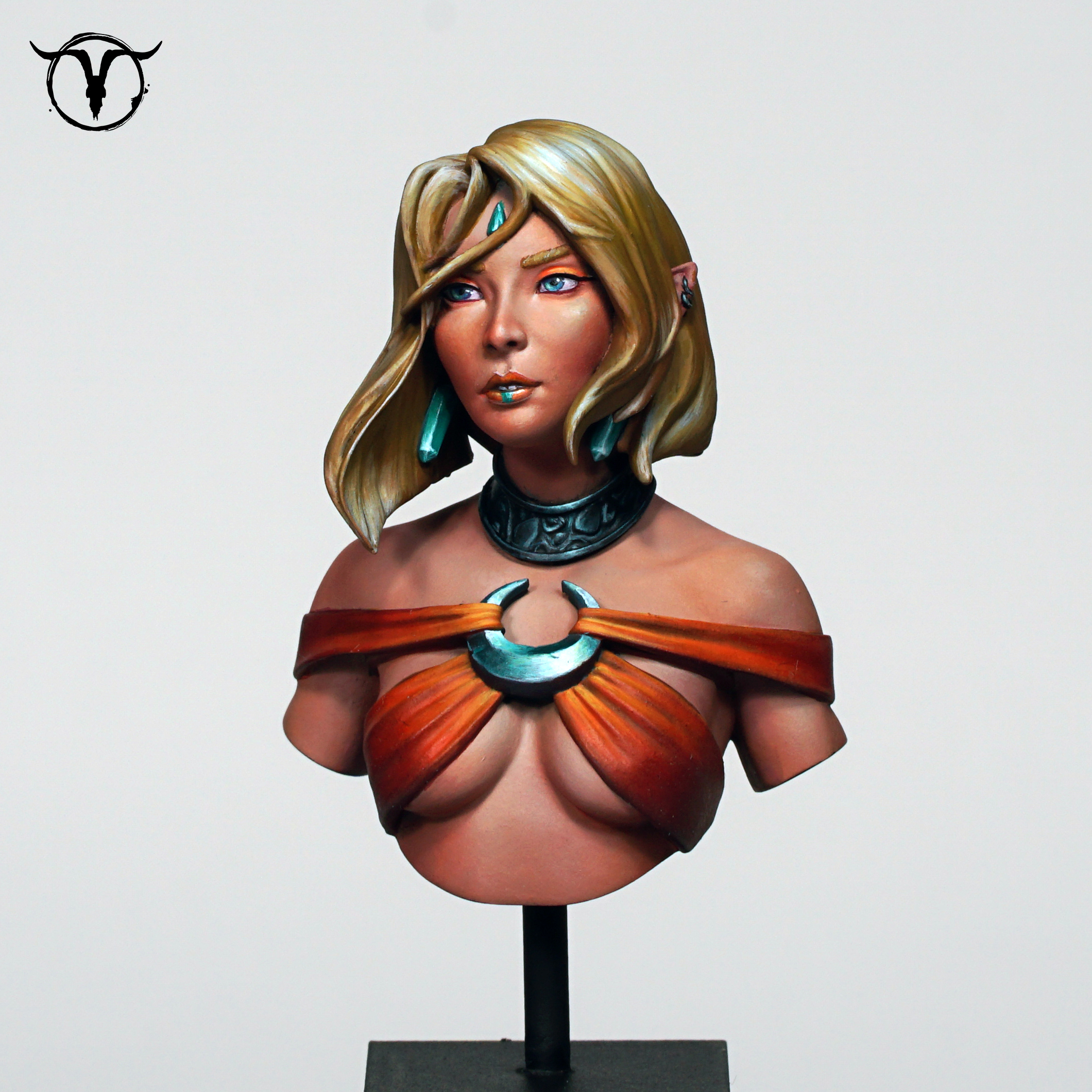 Akelarre Models Enara Academic buste résine anatomie à peindre