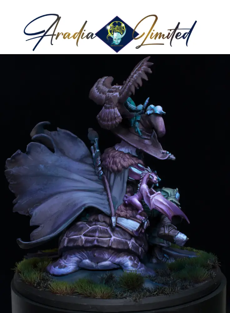 Aradia Classic Fantasy The Storyteller figurine résine 75mm barde