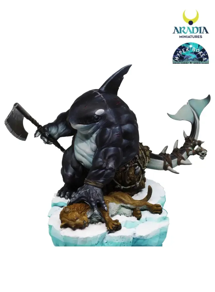 Aradia Minis Hyperborea Tulkha Killer Whale figurine résine à peindre