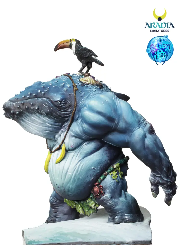 Aradia Ocean Kings Mawhi figurine en résine marine à peindre