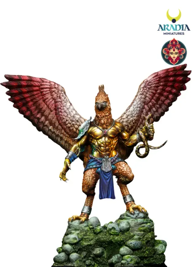 Aradia Kali Yuga Garuda King Birds figurine résine oiseau
