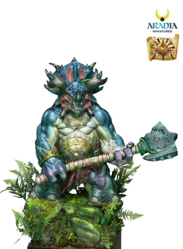 Aradia Minis Paititi Tricebestigon figurine résine à peindre