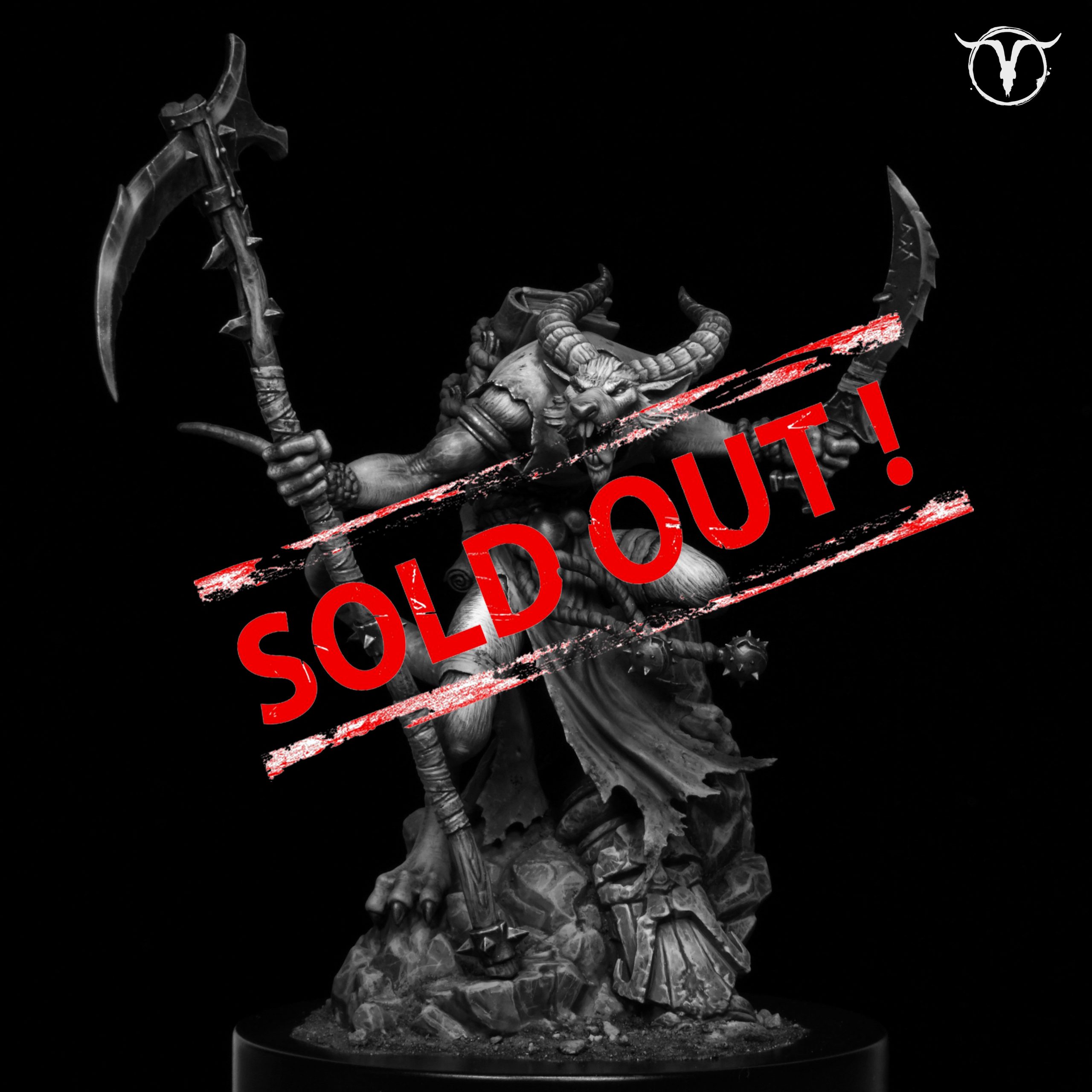 Akelarre Models Murktail Damned Nezumi Gold figurine résine 80 mm