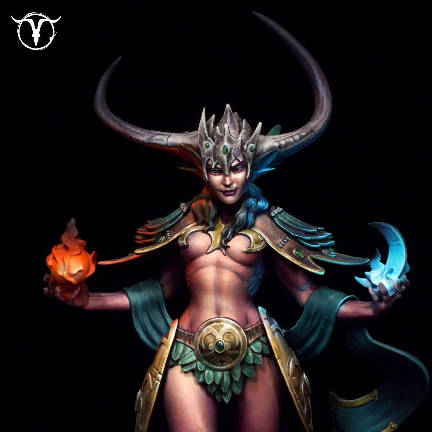 Akelarre Amari 75mm figurine résine déesse nature