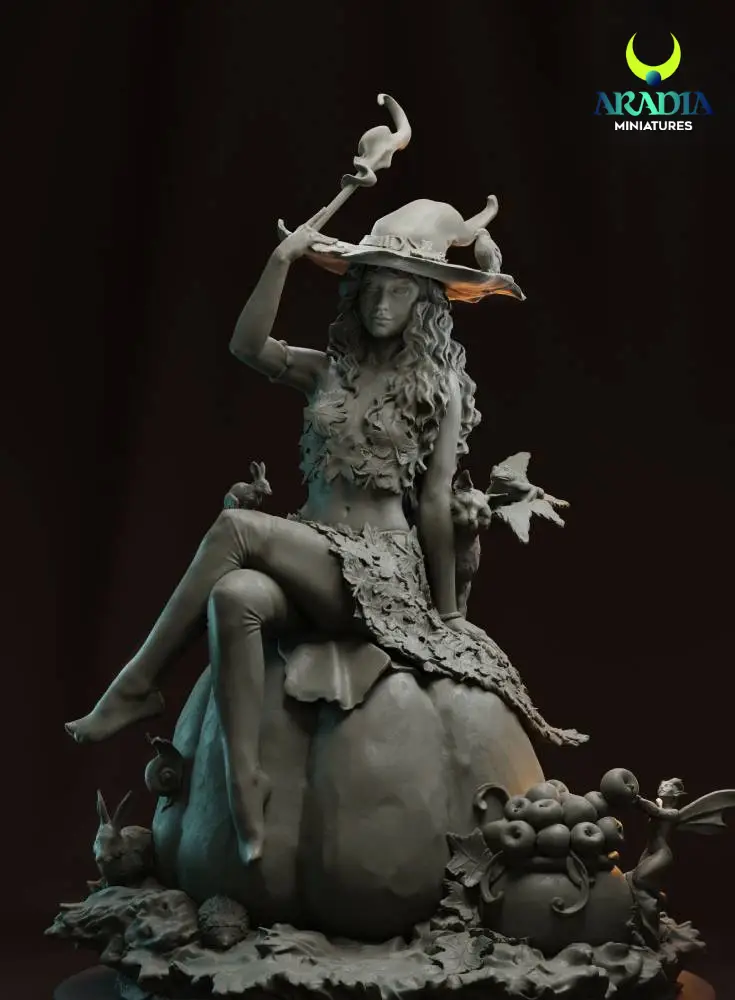 Aradia Classic Fantasy Samhain figurine en résine à peindre