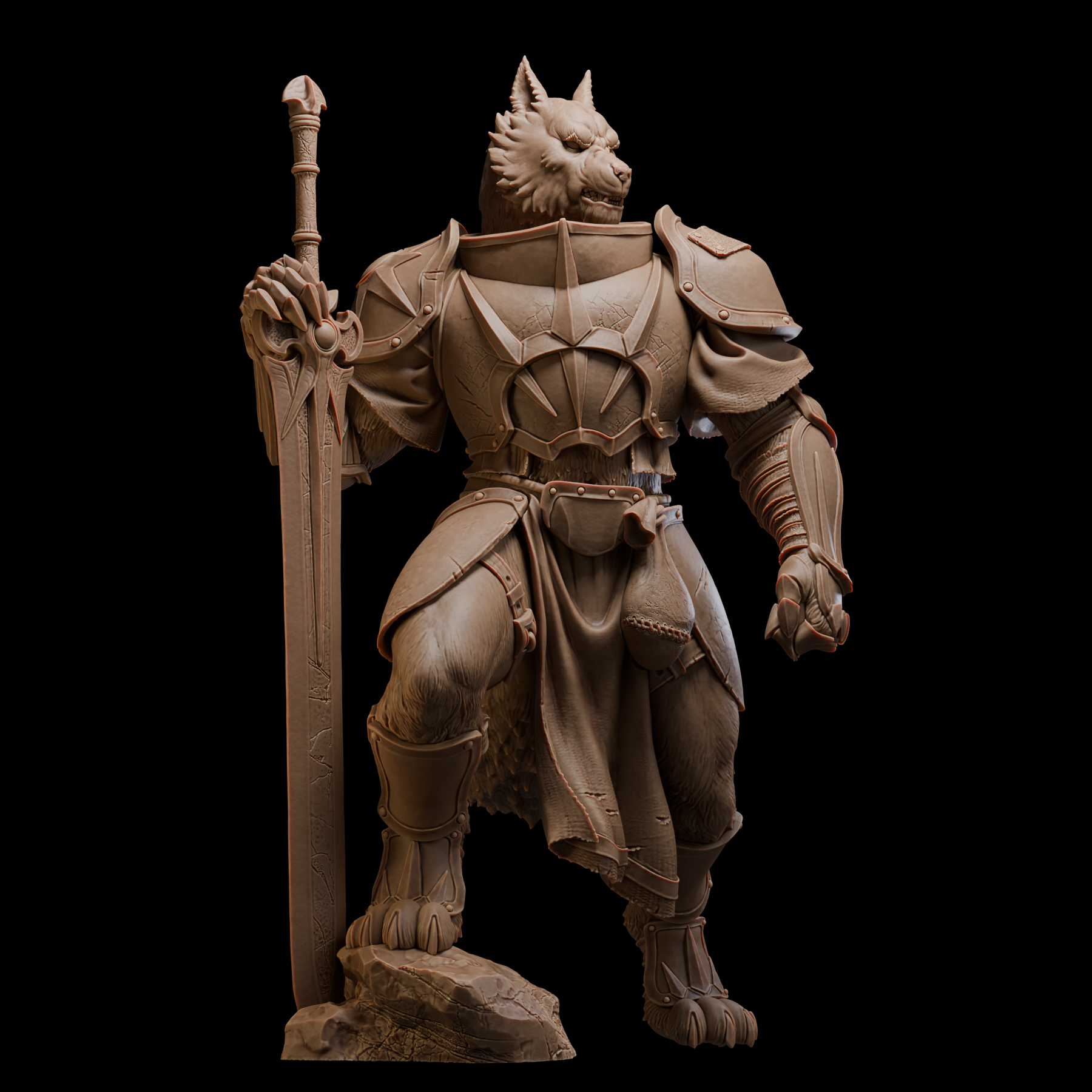 Akelarre Models Craidd Fallen Paladin figurine résine 80 mm