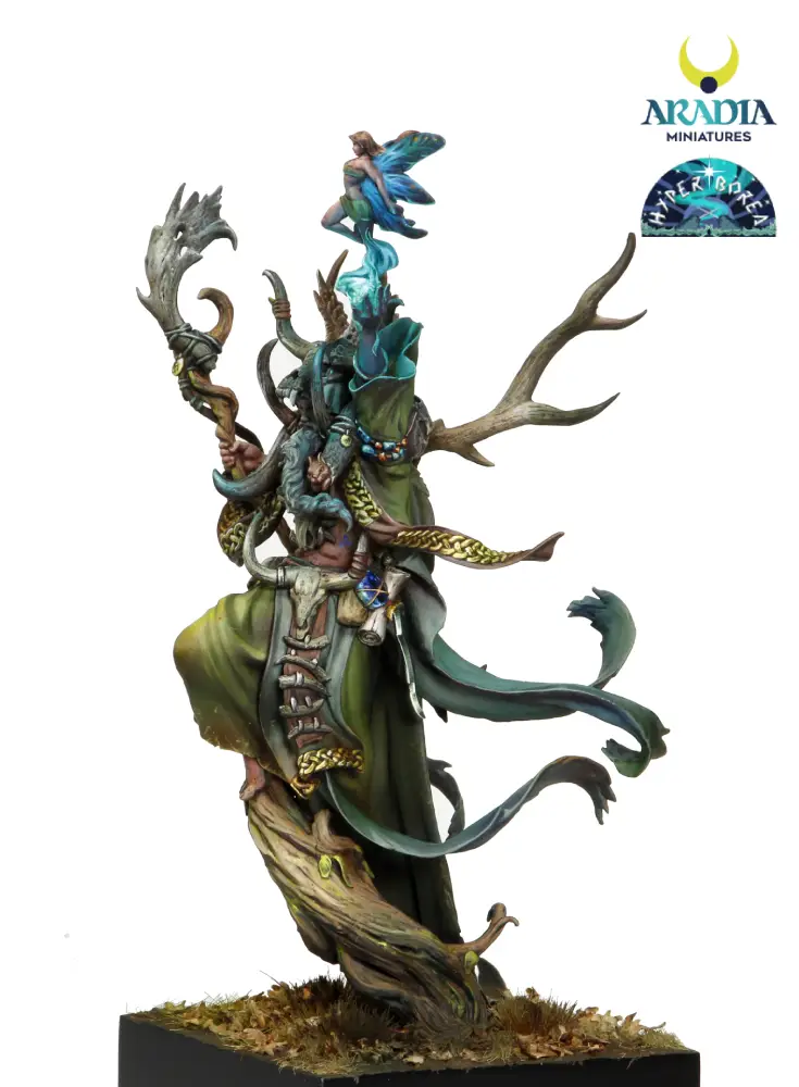 Aradia Minis Hyperborea Finegas figurine résine à peindre