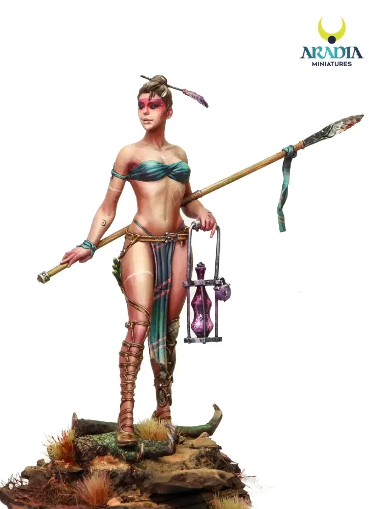 Aradia Minis Classic Aelania figurine résine elfe