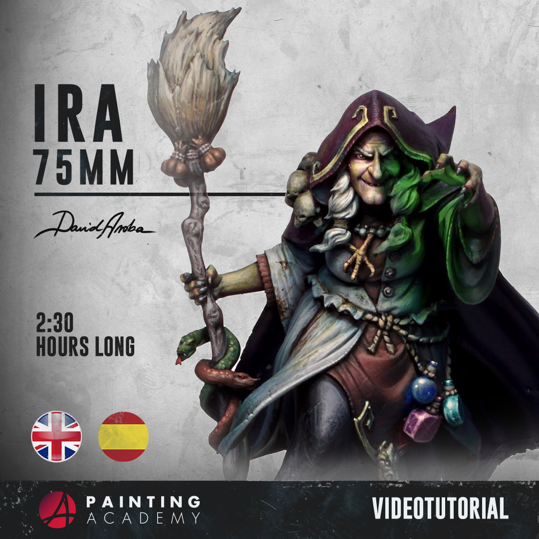 Akelarre Models Ira 75mm tutoriel vidéo peinture 2h30