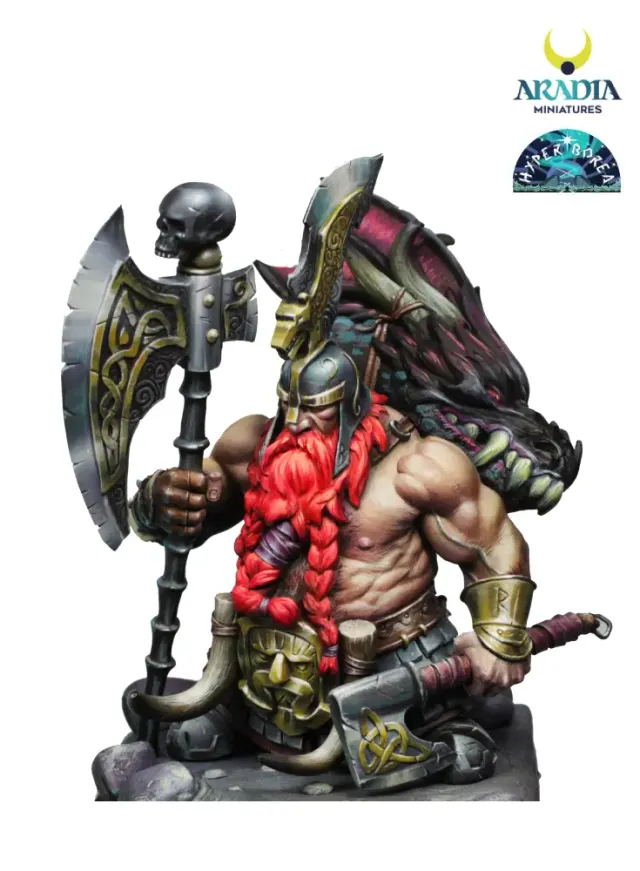Aradia Minis Hyperborea Nöri Dvergar figurine résine