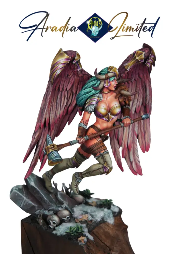 Hyperborea Brynhildr figurine résine valkyrie