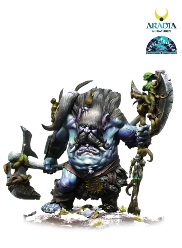 Aradia Minis Hyperborea Jotun Troll figurine résine troll