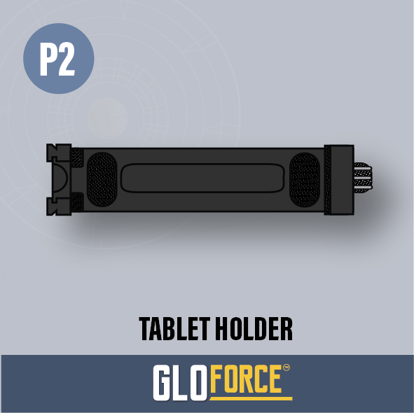 GLOFORCE COMPONENTS P2 Support tablette réglable mains libres