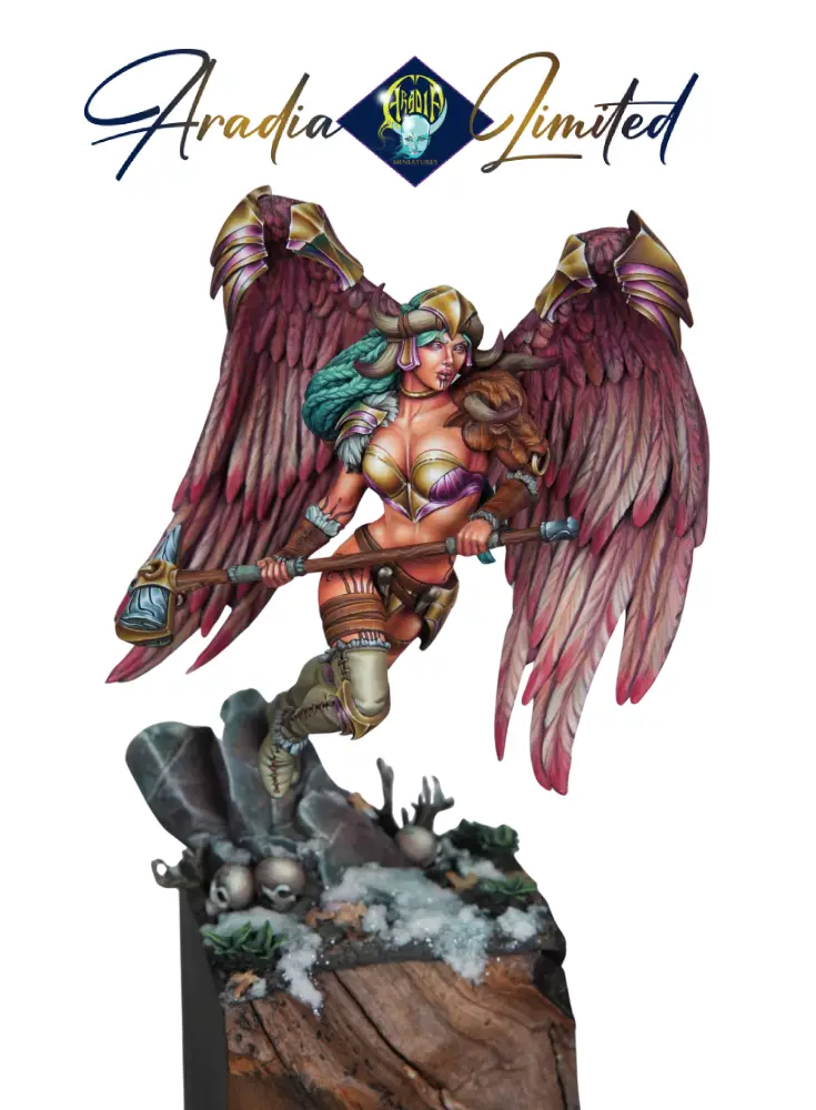 Hyperborea Brynhildr figurine résine valkyrie
