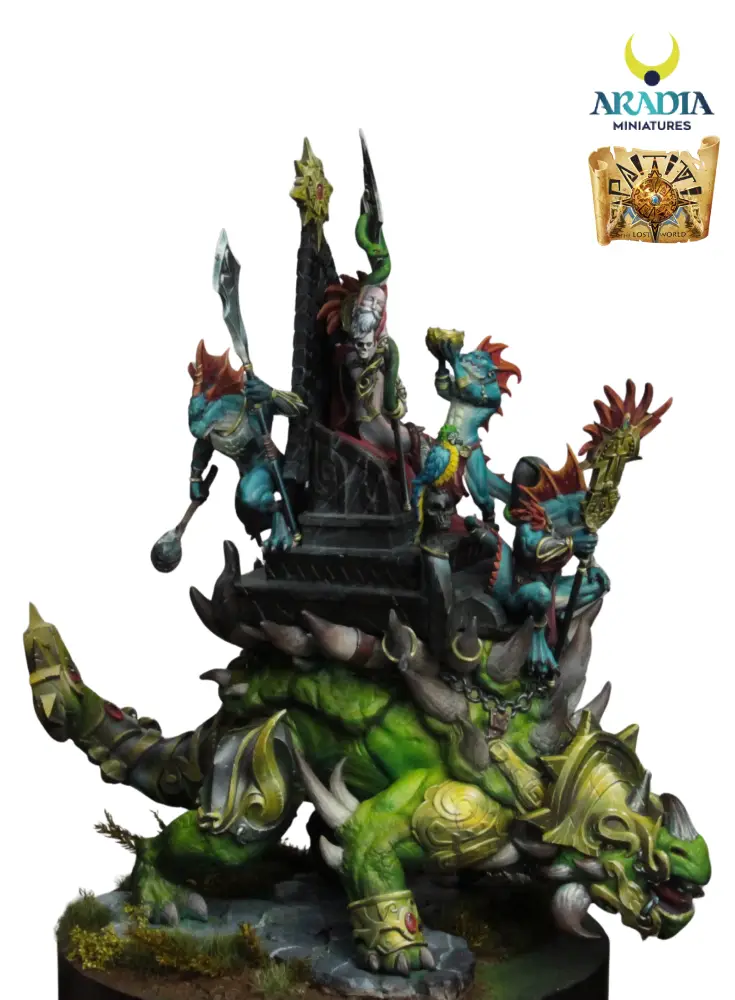 Aradia Minis Paititi Coya Cuzca figurine résine reine