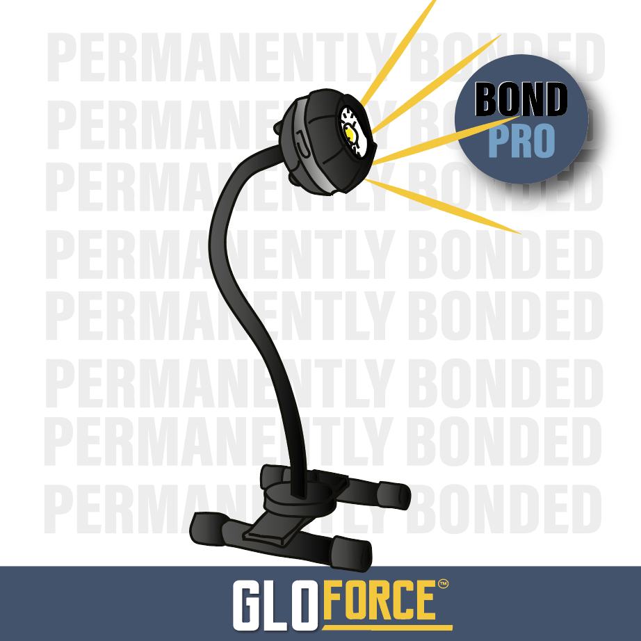 GLOFORCE EYE-LIGHT PRO Kit lampe 1000 lumens bras 450mm peinture