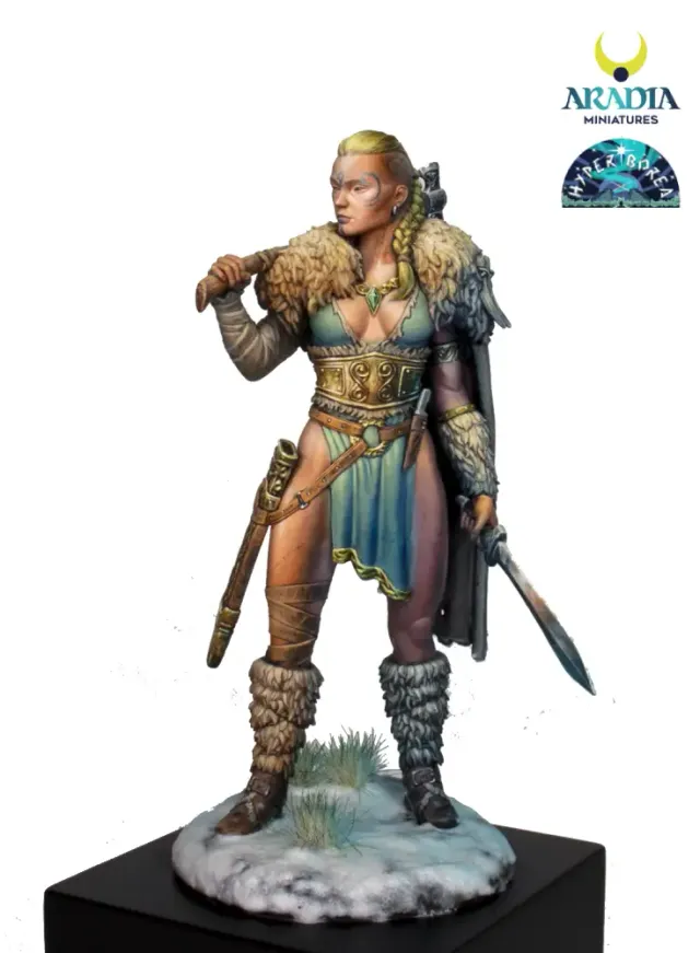 Aradia Minis Hyperborea Thyra figurine en résine à peindre