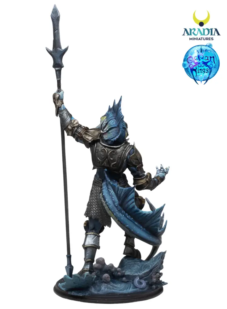 Aradia Minis Ocean Kings Aqualon Bladecrest figurine résine
