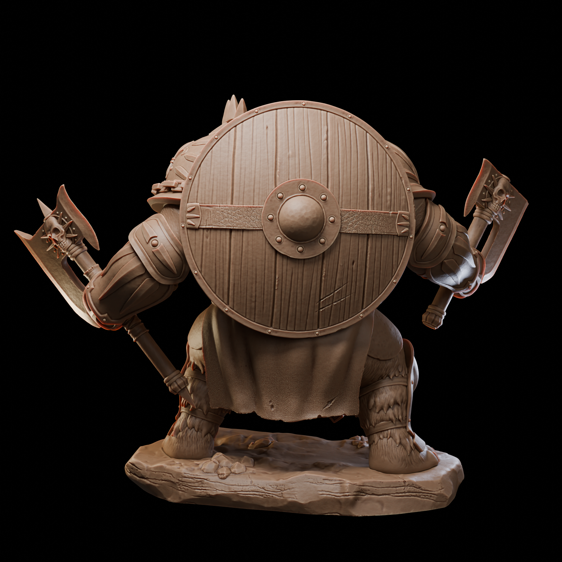 Akelarre Models 75/80 mm Ursus Ironclad figurine 80mm résine