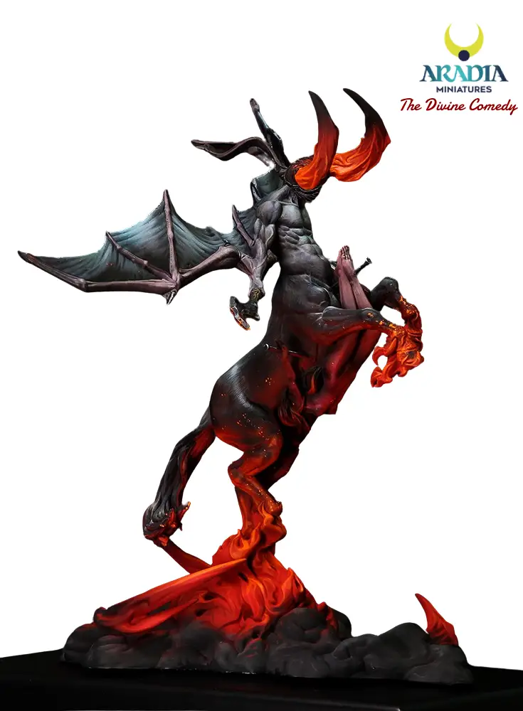 Aradia Minis Dante's Divine Comedy Nessus figurine résine