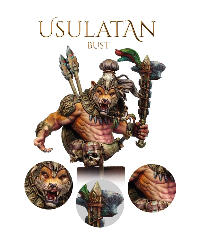 Akelarre Models Usulatan buste résine à peindre collection