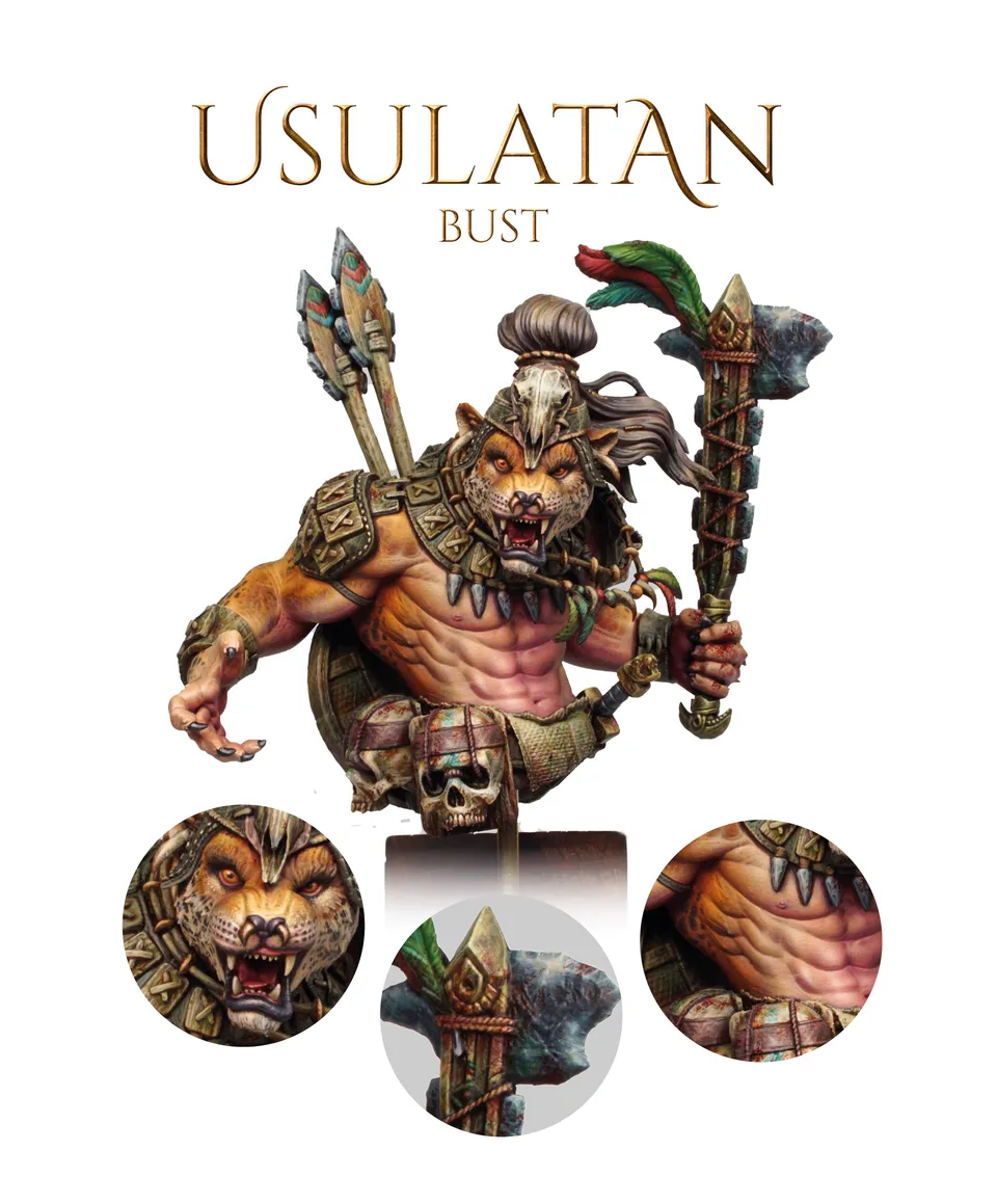 Akelarre Models Usulatan buste résine à peindre collection