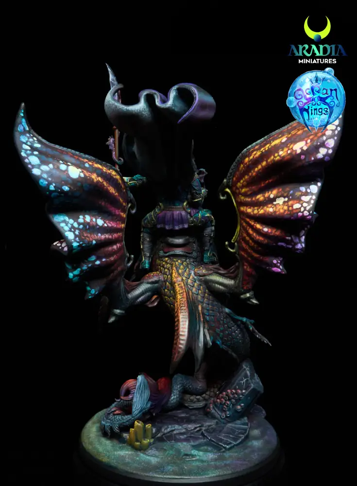 Aradia Minis Ocean Tides Knight figurine résine à peindre