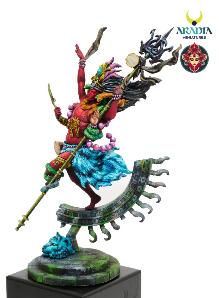 Aradia Minis Kali Yuga Shiva the Destroyer figurine résine à peindre