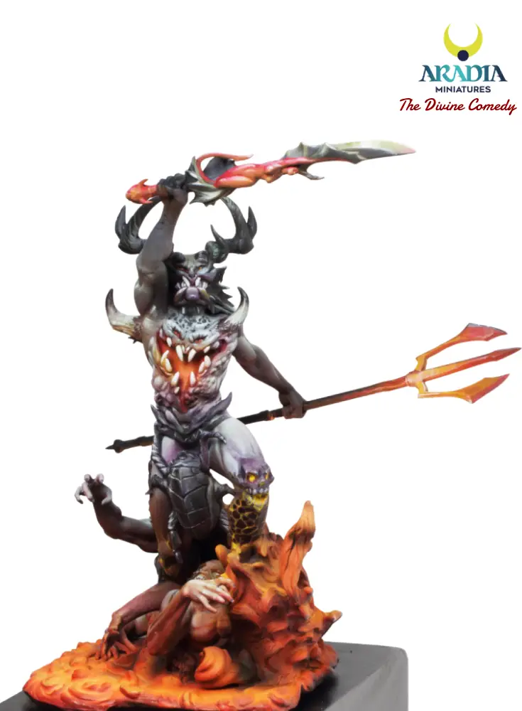 Aradia Dante's Divine Comedy Phlegethon figurine résine à peindre