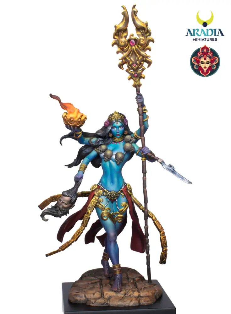 Aradia Minis Kali Yuga Kali figurine résine à peindre