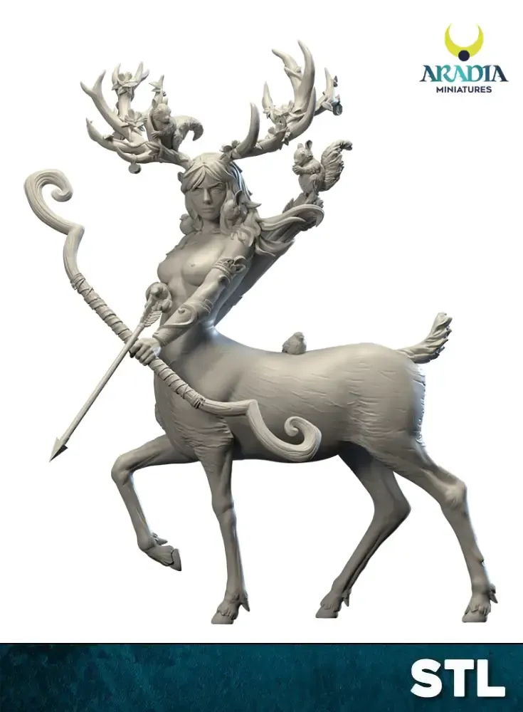 Aradia Classic Fantasy Diana figurine en résine à peindre